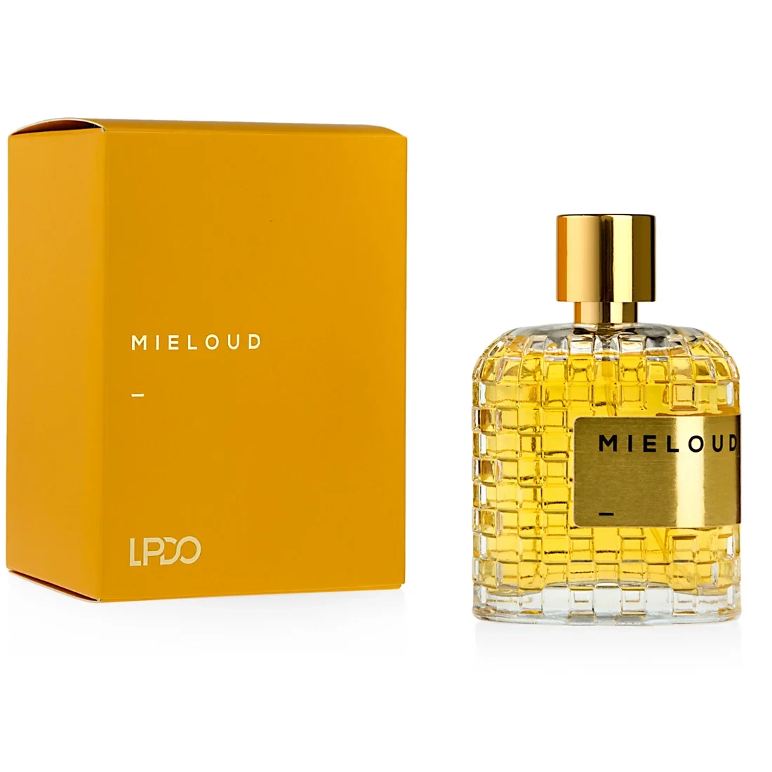 Lpdo Mieloud manufacturer bottle, linked from the supplied product catalogue.