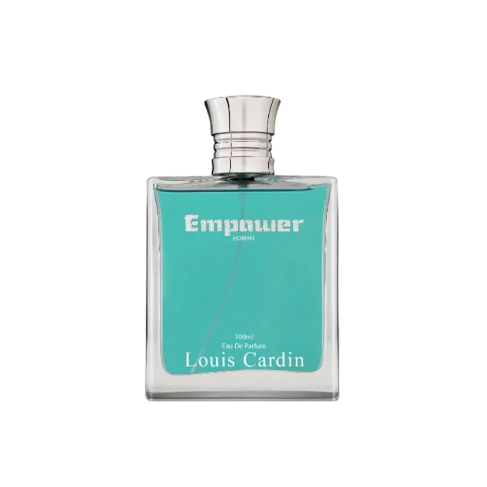 Louis Cardin Empower Men manufacturer bottle, linked from the supplied product catalogue.