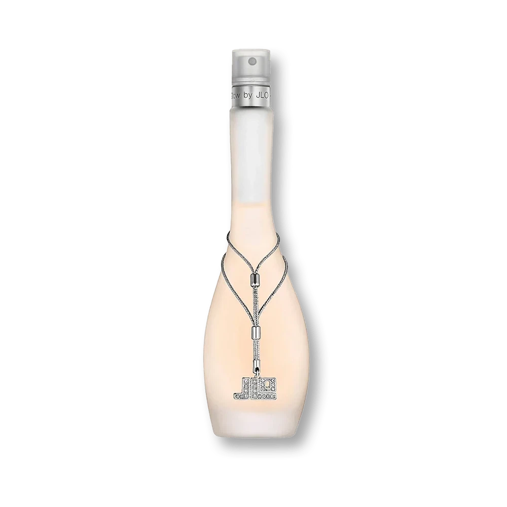 Jennifer Lopez Glow manufacturer bottle, linked from the supplied product catalogue.