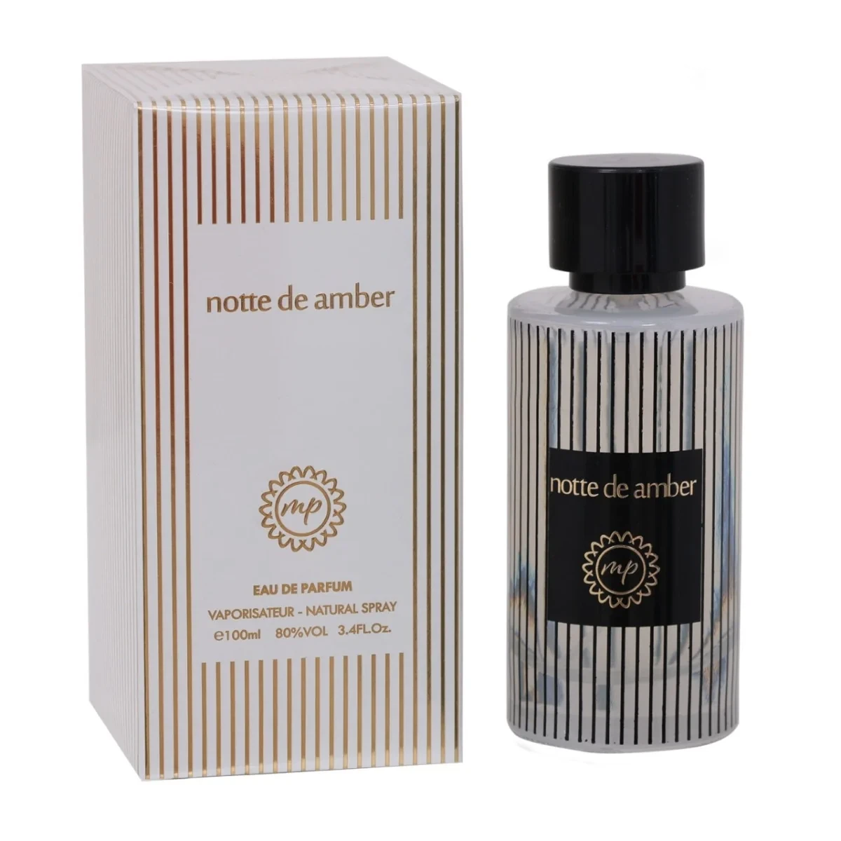 Mawaz Notte De Ambre manufacturer bottle, linked from the supplied product catalogue.