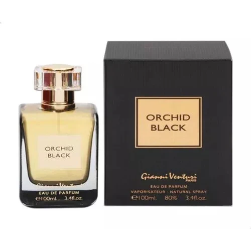 Gianni Venturi Gianni Venturi Orchid Black manufacturer bottle, linked from the supplied product catalogue.