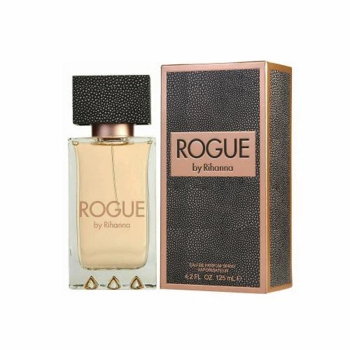 Rihanna ROUGE manufacturer bottle, linked from the supplied product catalogue.