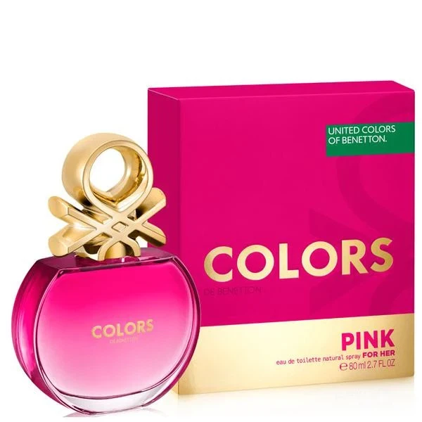 United Colors Of Benetton Colors De Benetton Woman Pink manufacturer bottle, linked from the supplied product catalogue.