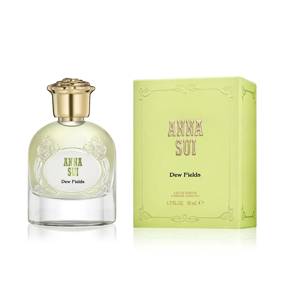 Anna Sui Dew Fields manufacturer bottle, linked from the supplied product catalogue.