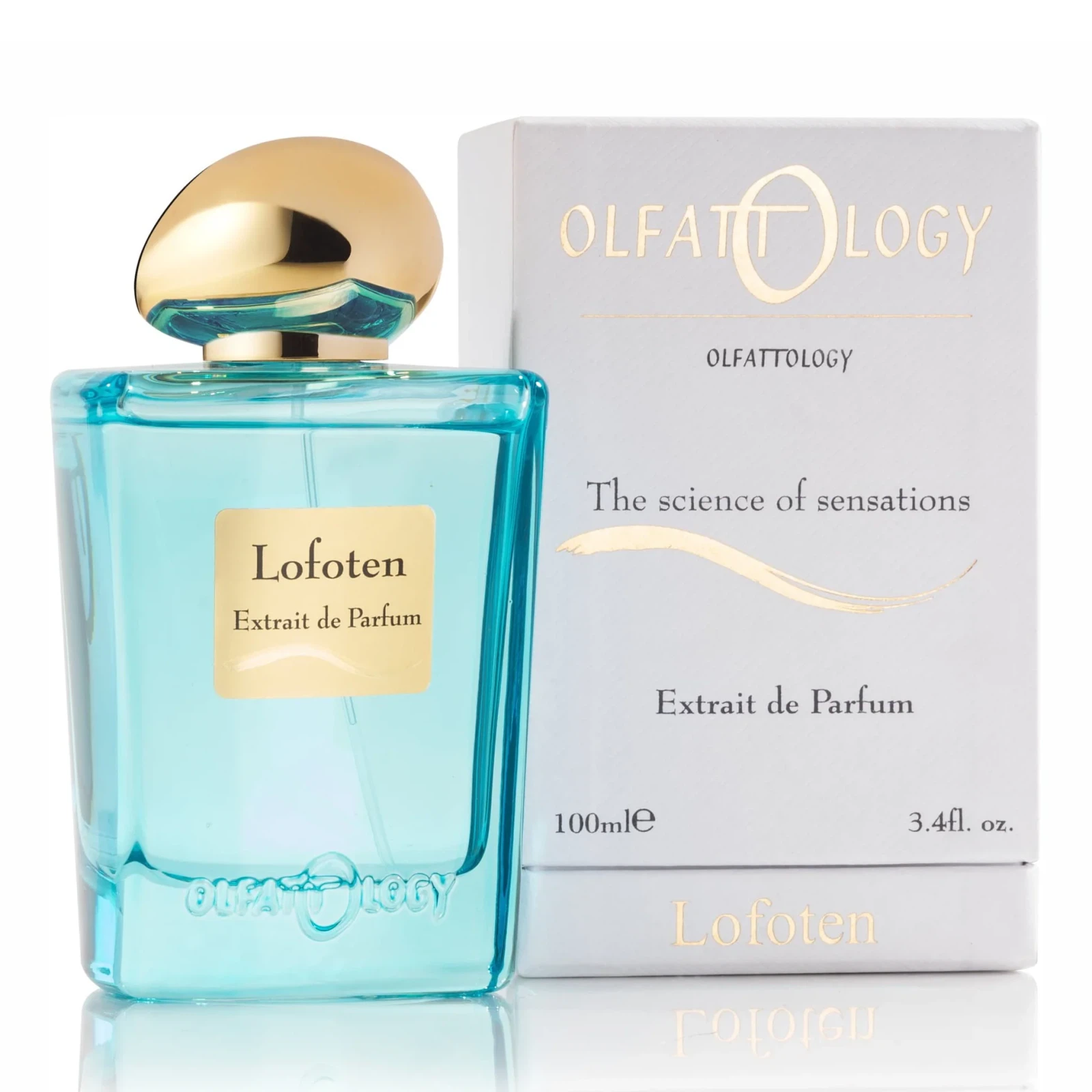 Olfattology Lofoten manufacturer bottle, linked from the supplied product catalogue.
