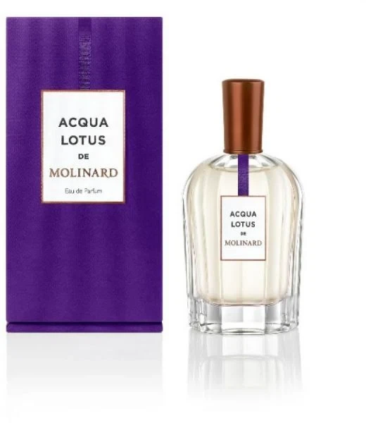 Molinard Aqua Lotus manufacturer bottle, linked from the supplied product catalogue.