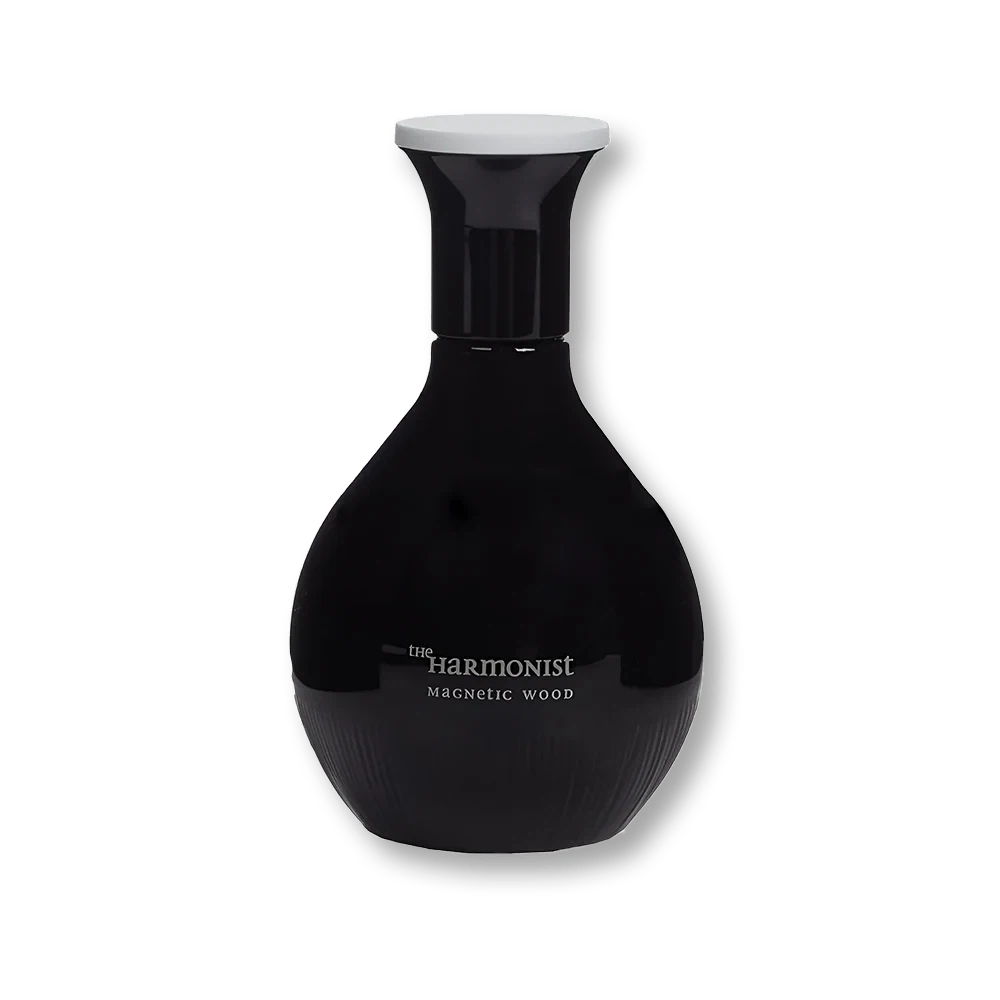 The Harmonist Magnetic Wood manufacturer bottle, linked from the supplied product catalogue.