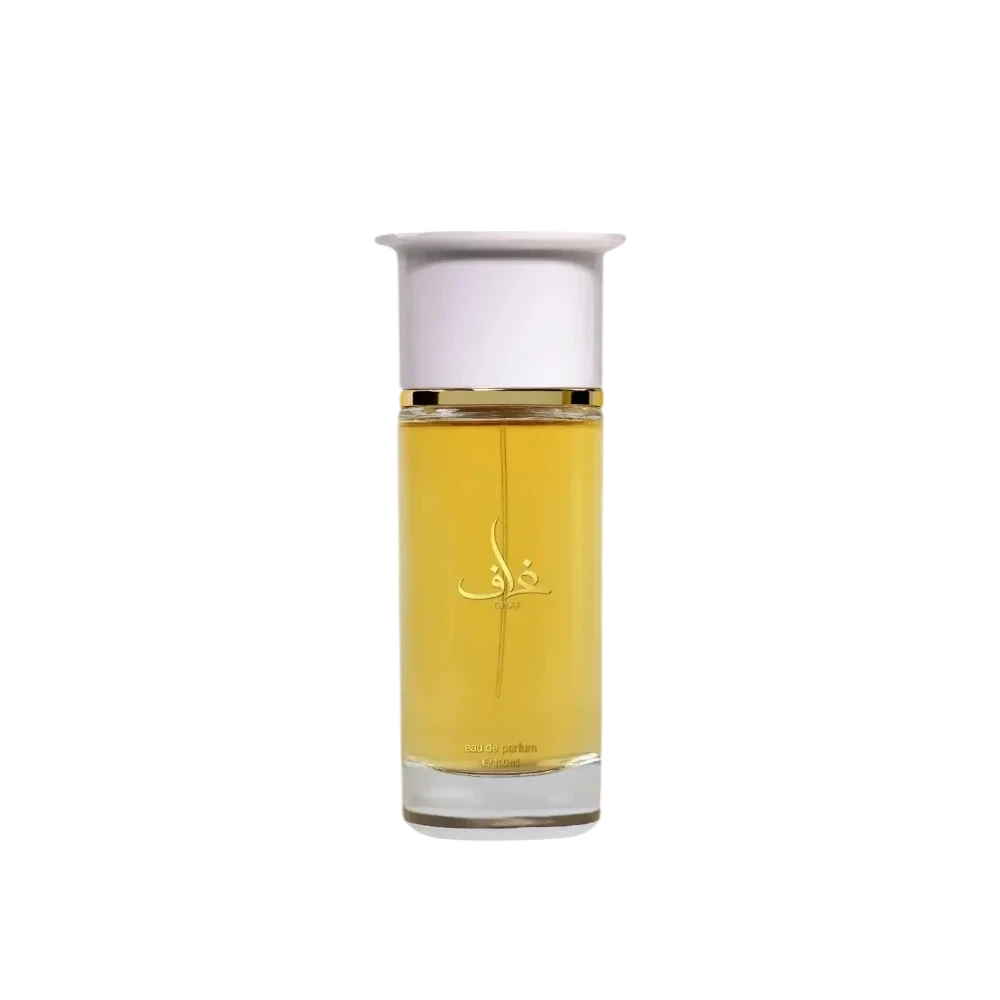 Ahmed Al Maghribi Ghaf Oriental Woody manufacturer bottle, linked from the supplied product catalogue.