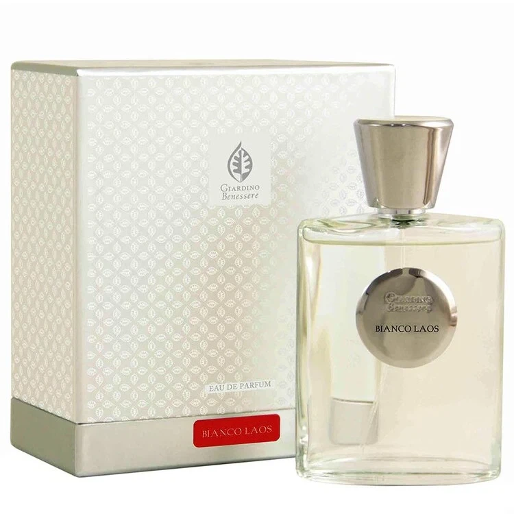 Giardino Benessere Bianco Laos manufacturer bottle, linked from the supplied product catalogue.