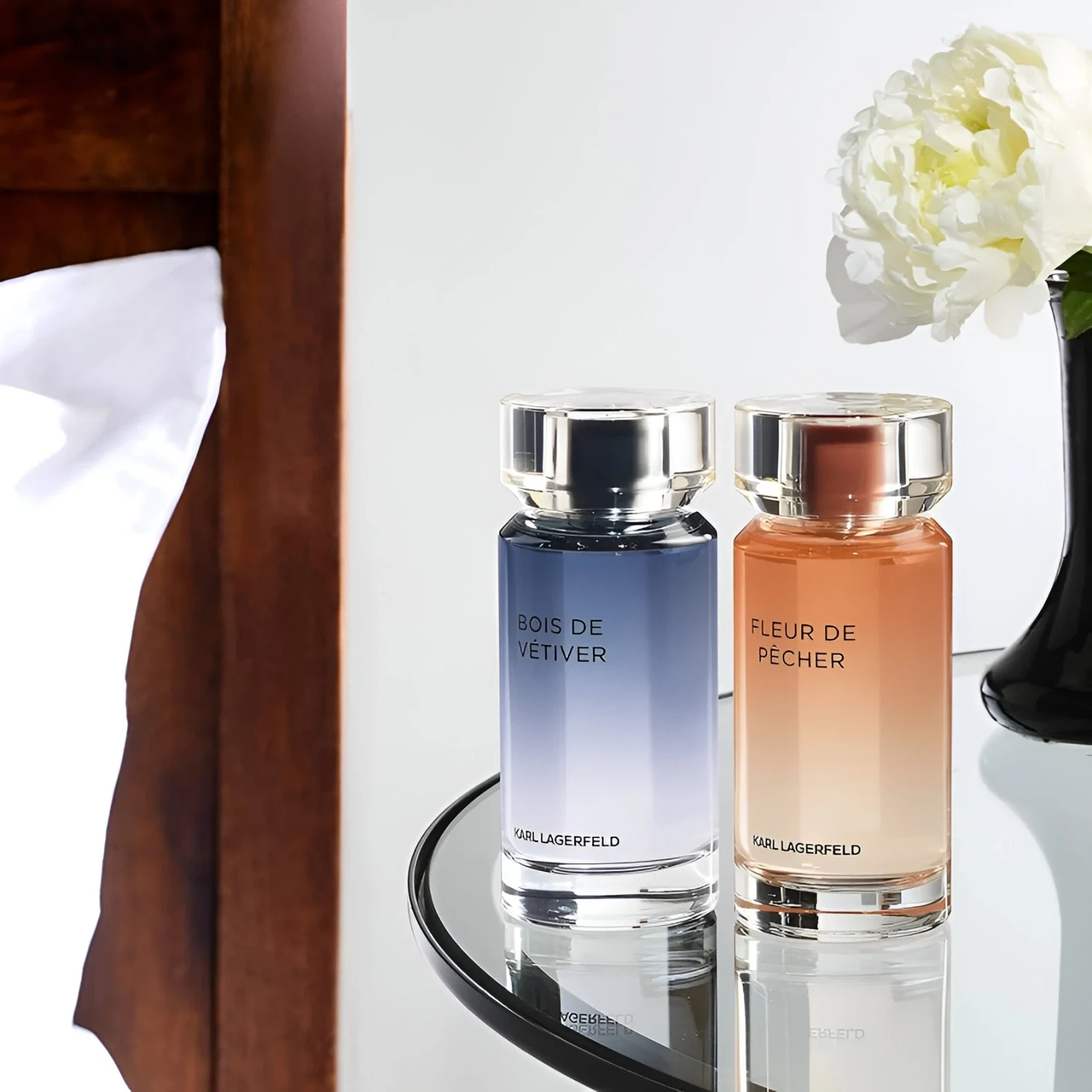 Karl Lagerfeld Bois De Vetiver manufacturer bottle, linked from the supplied product catalogue.