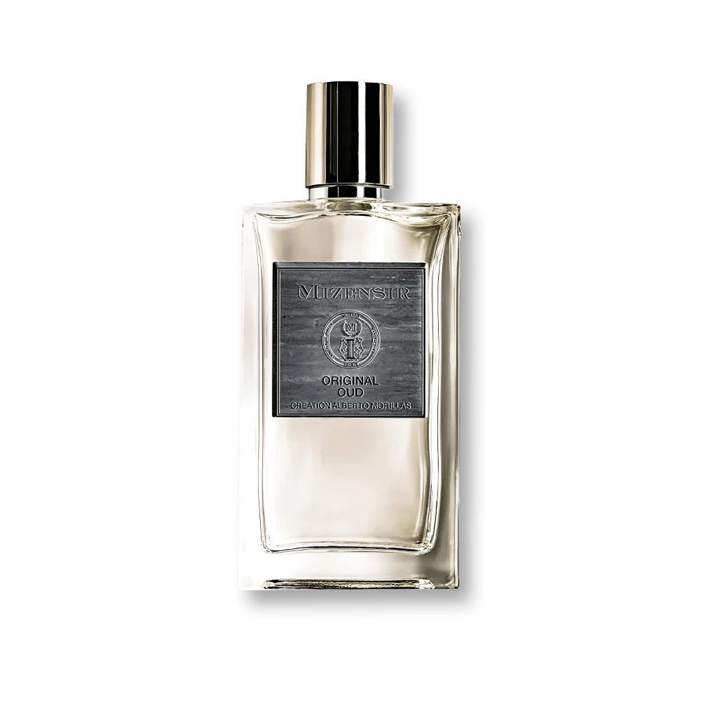 Mizensir Parfums Original Oud manufacturer bottle, linked from the supplied product catalogue.