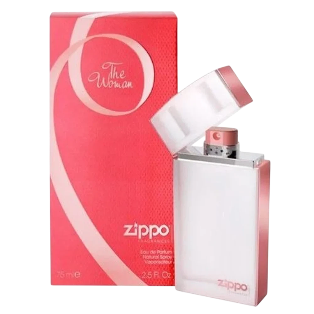 Zippo the Woman manufacturer bottle, linked from the supplied product catalogue.