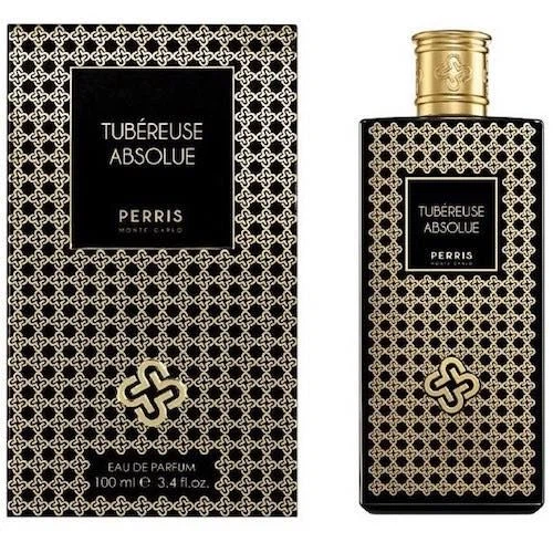 Monte Carlo Perris Tubereuse Absolue manufacturer bottle, linked from the supplied product catalogue.