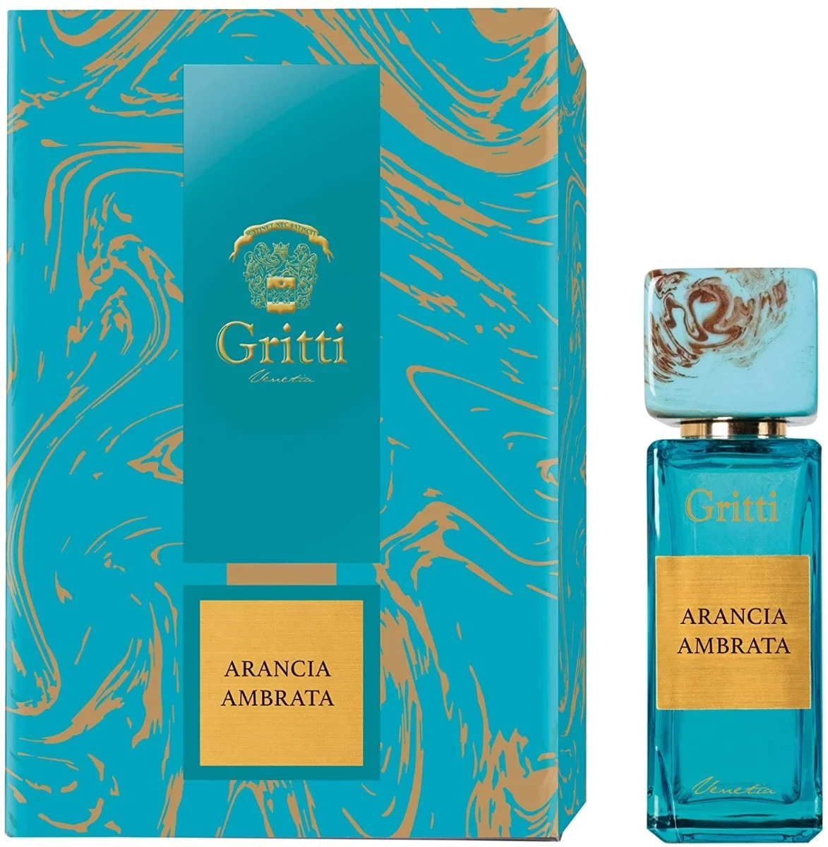Gritti Arancia Ambrata manufacturer bottle, linked from the supplied product catalogue.