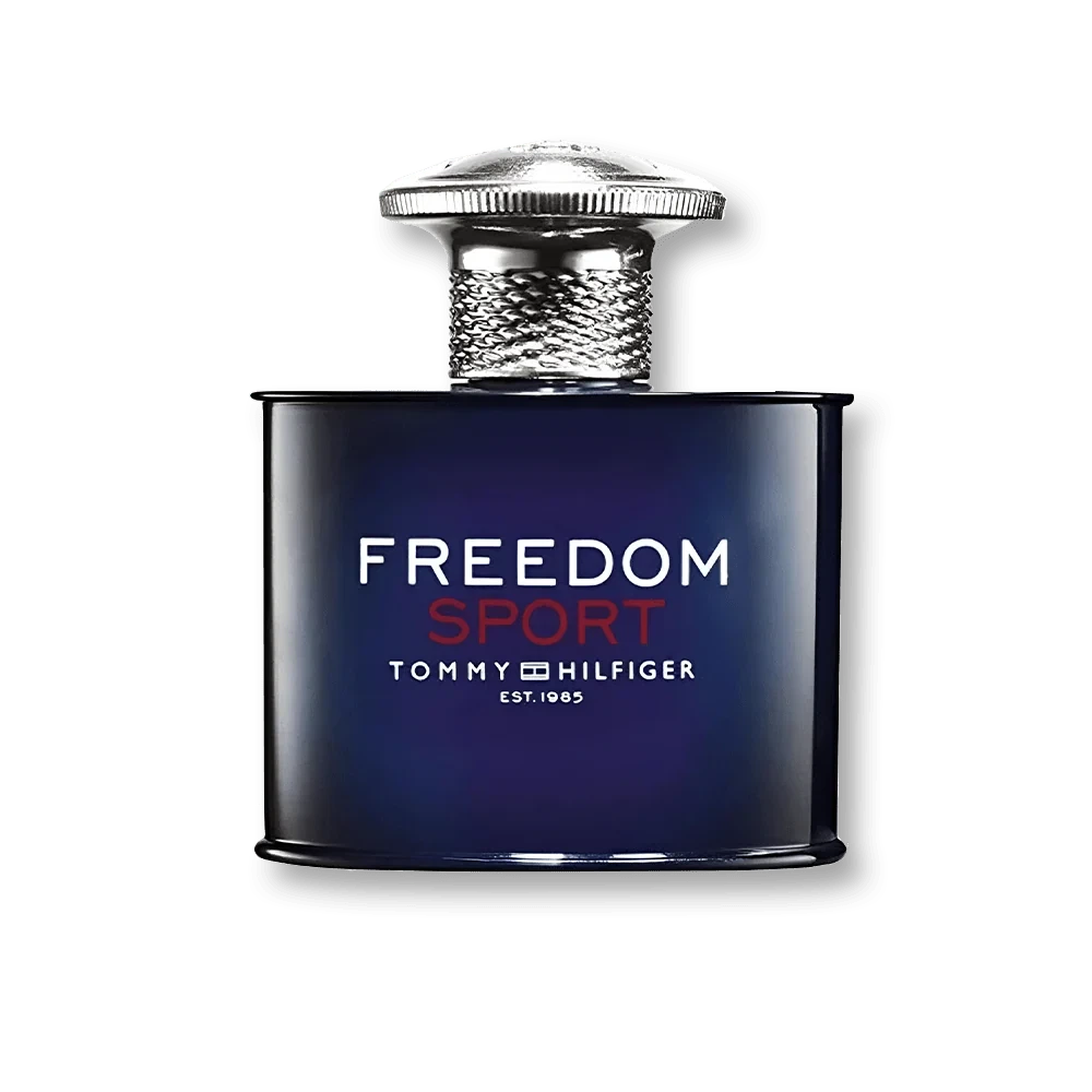 Tommy Hilfiger Freedom Sport manufacturer bottle, linked from the supplied product catalogue.