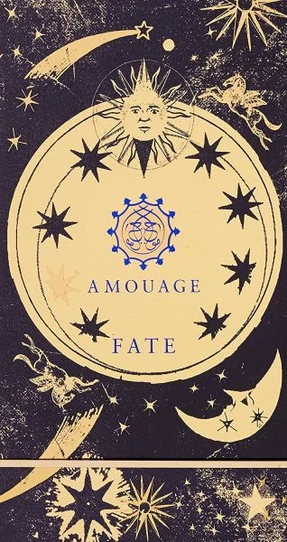 Amouage Fate (Men) manufacturer bottle, linked from the supplied product catalogue.