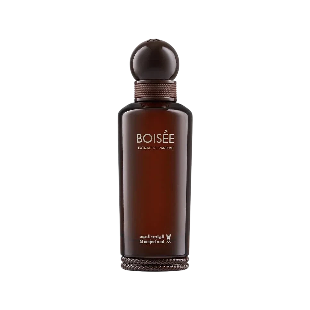 Al Majed Oud Boisee manufacturer bottle, linked from the supplied product catalogue.