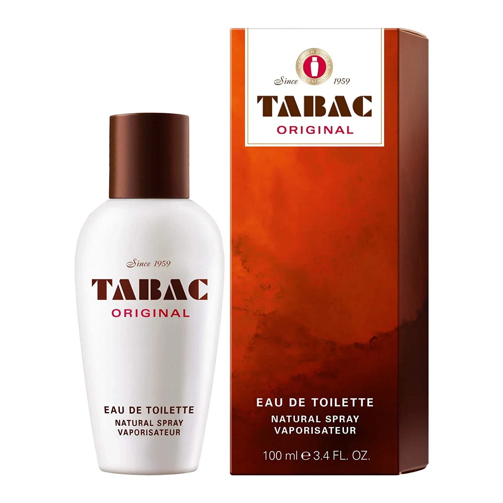 Tabac Original Perfume For Men EDT 100ml manufacturer bottle, linked from the supplied product catalogue.