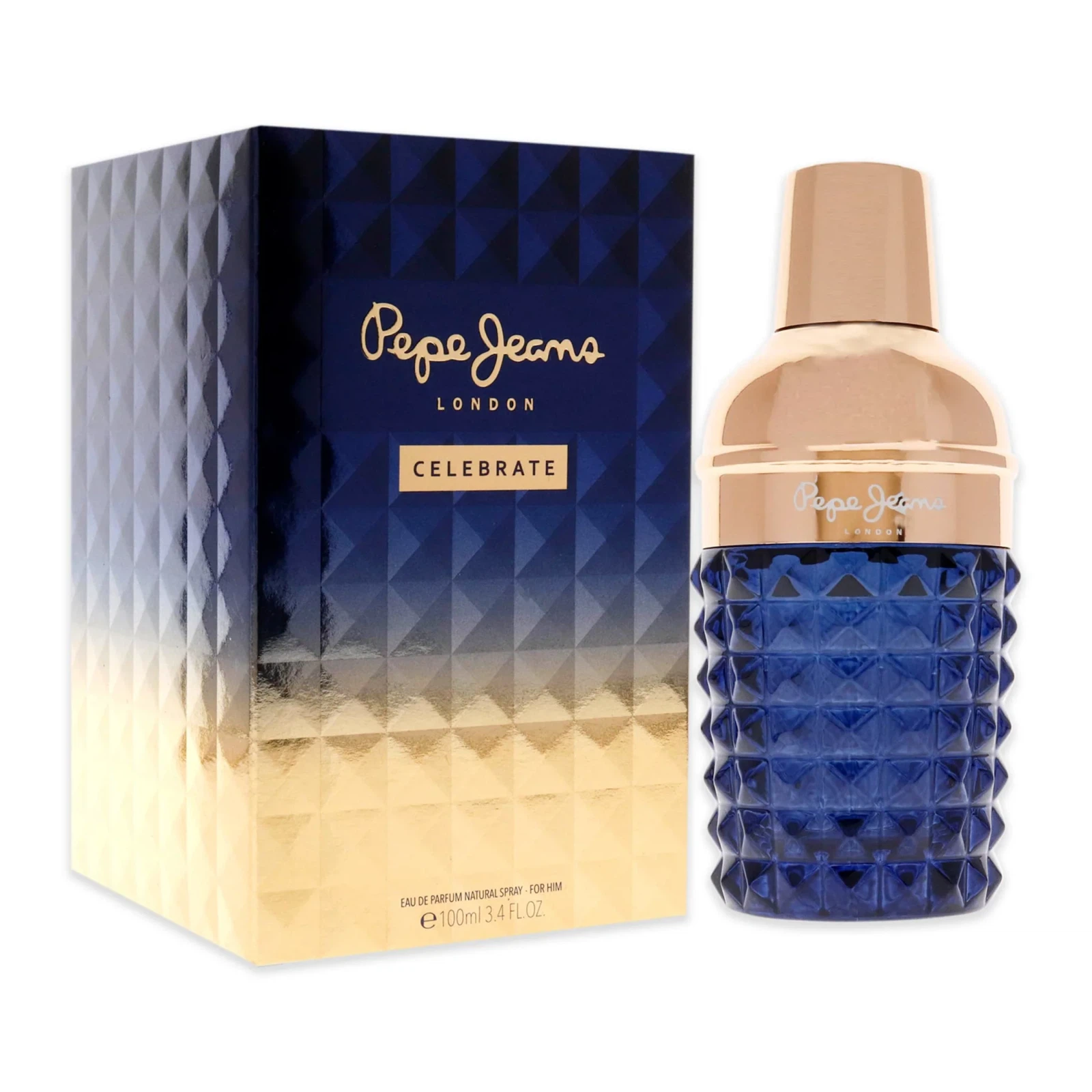 Pepe Jeans Celebrate For Him manufacturer bottle, linked from the supplied product catalogue.