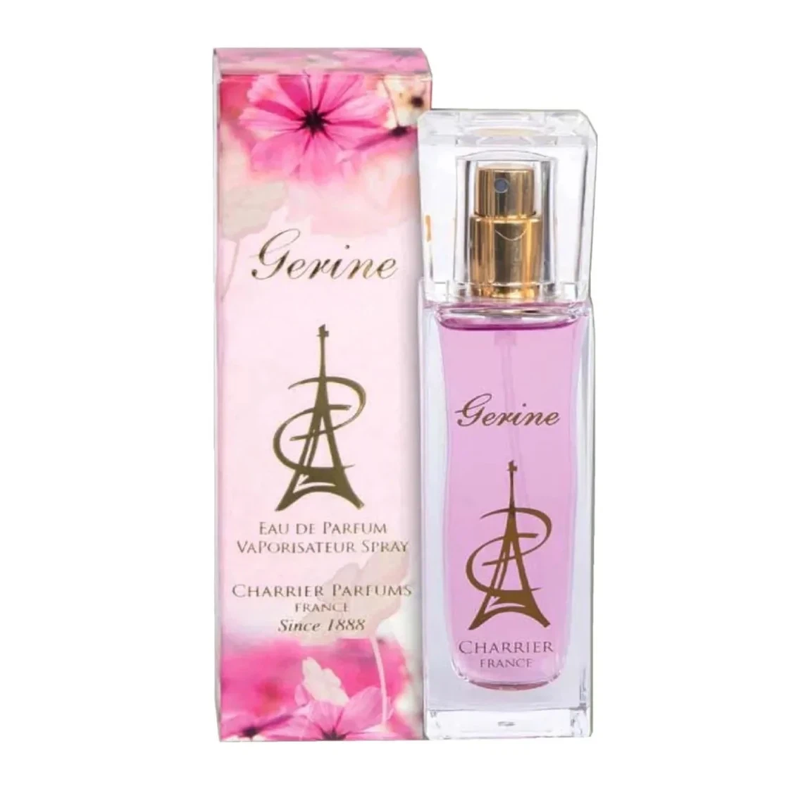 Charrier Parfums Gerine manufacturer bottle, linked from the supplied product catalogue.
