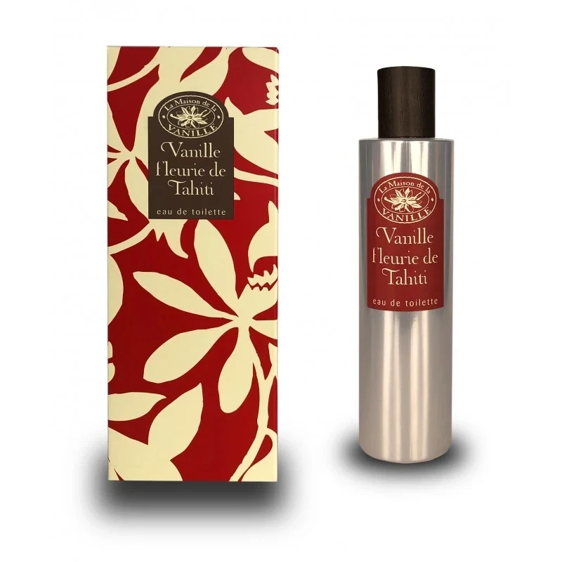 La Maison De La Vanille VANILLE FLEURIE DE TAHITI manufacturer bottle, linked from the supplied product catalogue.