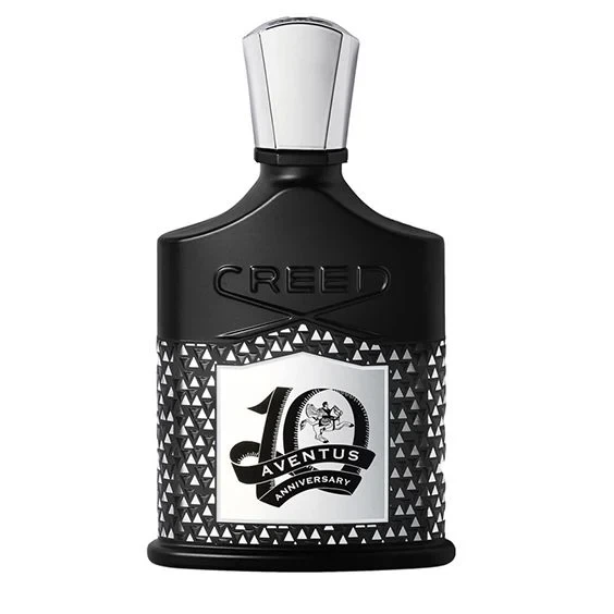 Creed AVENTUS 10TH ANNIVERSARY manufacturer bottle, linked from the supplied product catalogue.