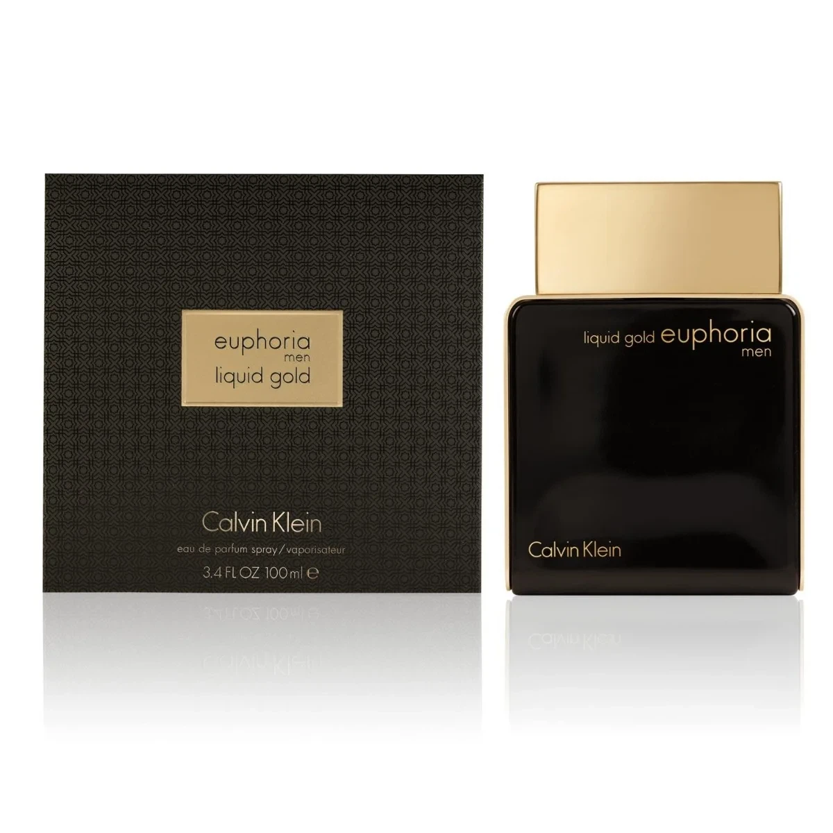 Calvin Klein Euphoria Liquid Gold (Men) manufacturer bottle, linked from the supplied product catalogue.