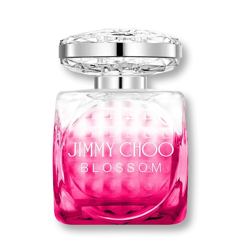 Jimmy Choo Blossom manufacturer bottle, linked from the supplied product catalogue.