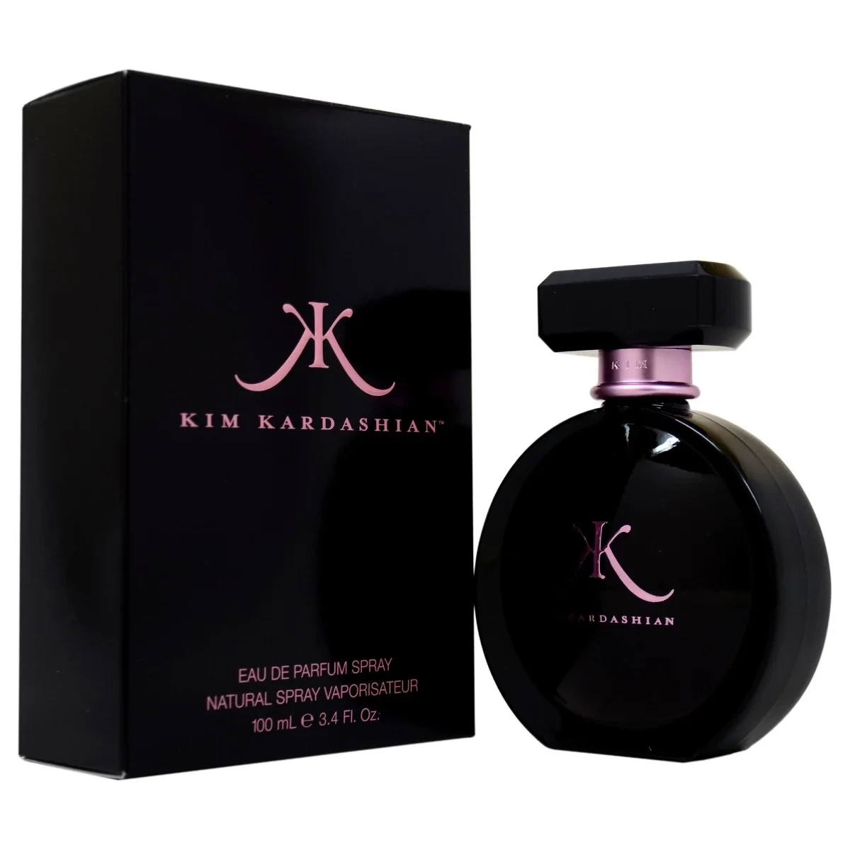 Kim Kardashian for women EDP 100ml manufacturer bottle, linked from the supplied product catalogue.