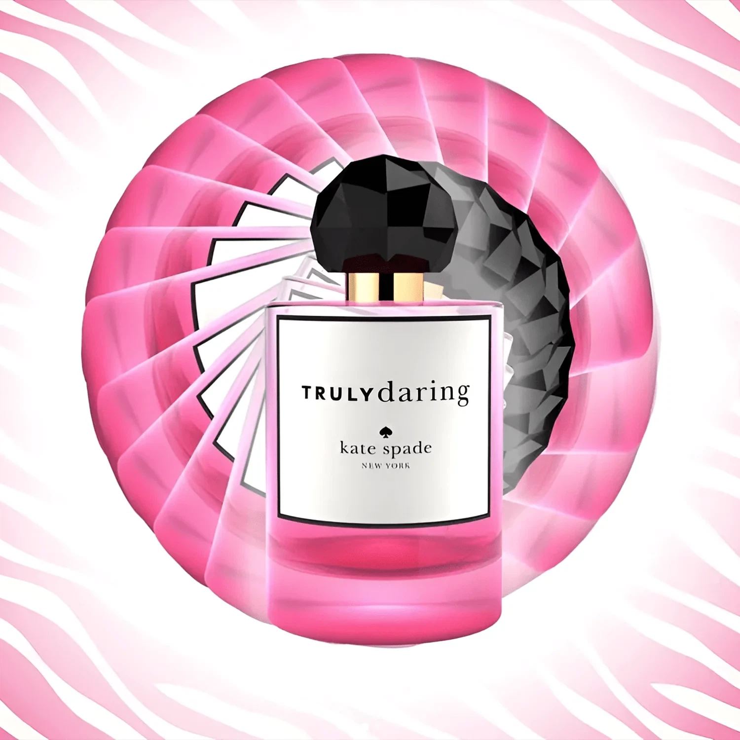 Kate Spade Truly Daring manufacturer bottle, linked from the supplied product catalogue.