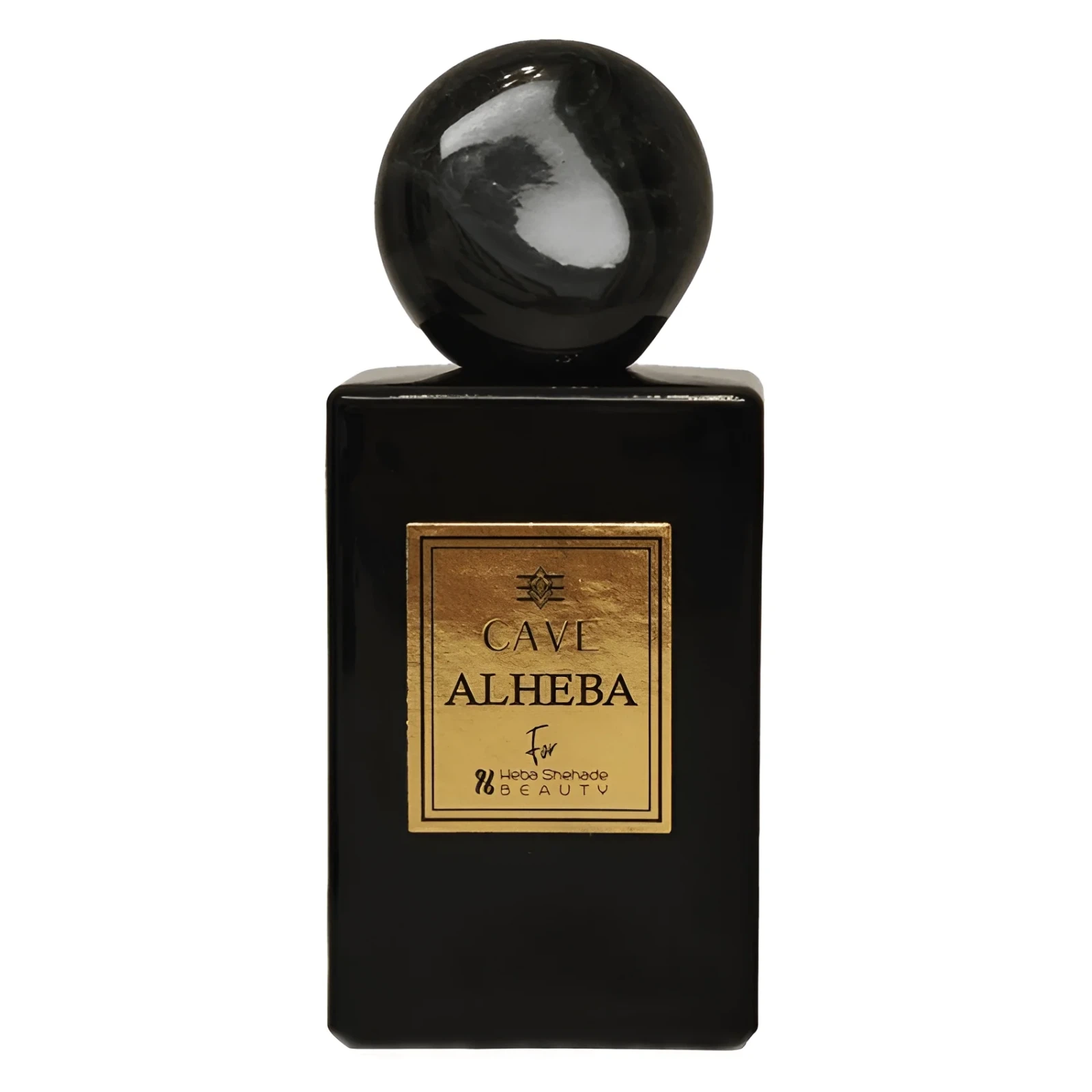 CAVE Alheba manufacturer bottle, linked from the supplied product catalogue.