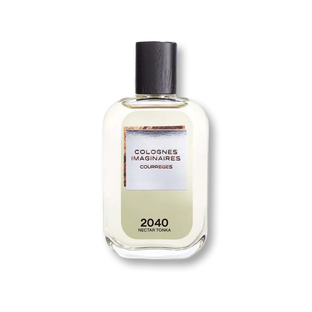Courreges Colognes Imaginaires 2040 Nectar Tonka manufacturer bottle, linked from the supplied product catalogue.