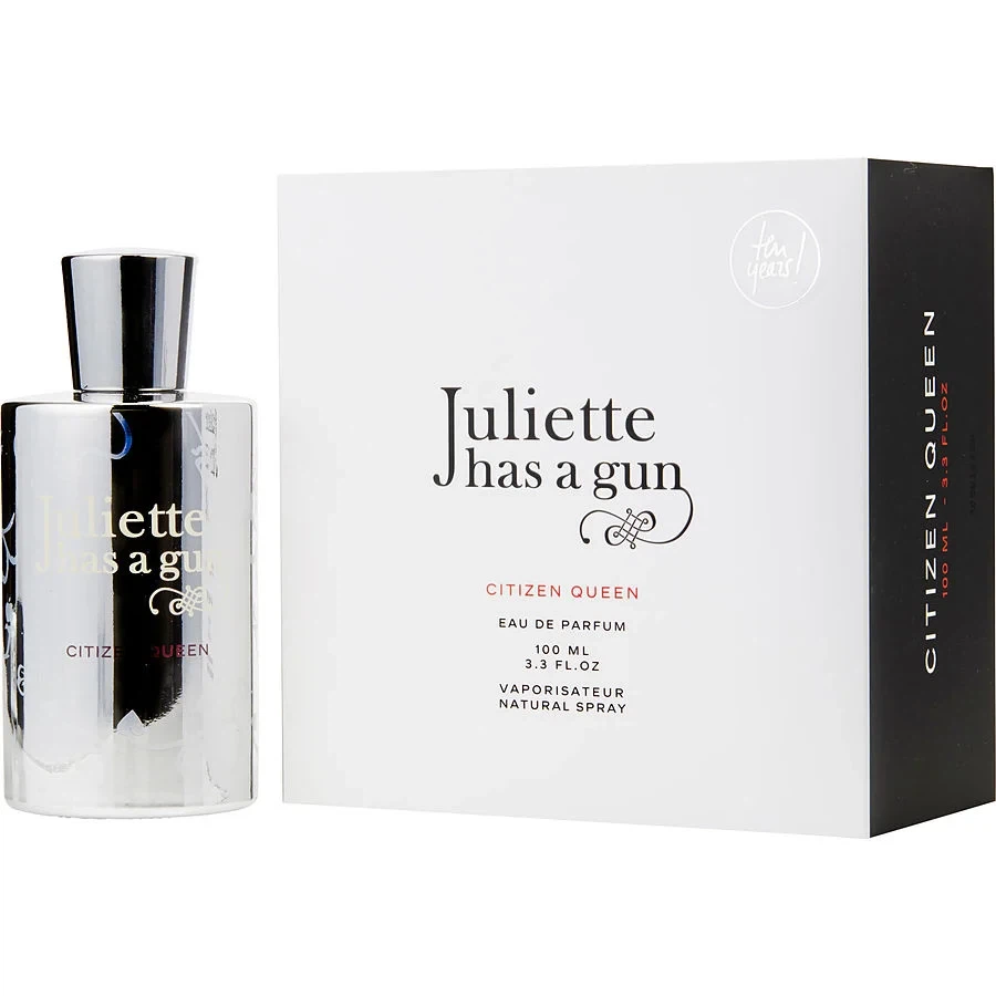 Juliette Has a Gun Citizen Queen manufacturer bottle, linked from the supplied product catalogue.