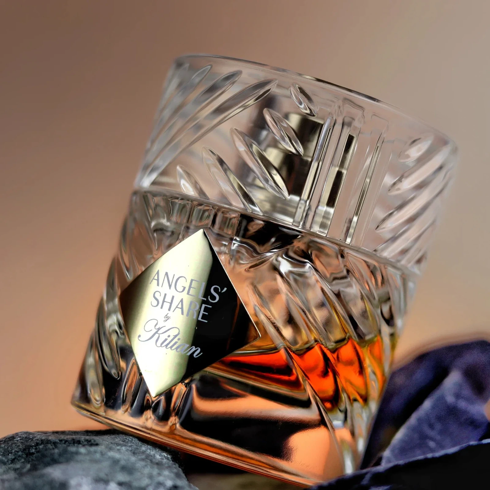 Kilian Angels' Share Refillable manufacturer bottle, linked from the supplied product catalogue.