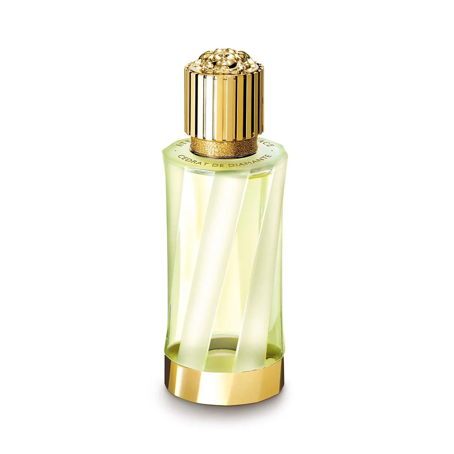 Versace Atelier Cedrat De Diamante Citrus manufacturer bottle, linked from the supplied product catalogue.