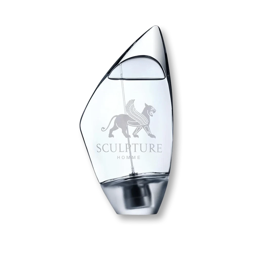 Nikos Sculpture Homme manufacturer bottle, linked from the supplied product catalogue.