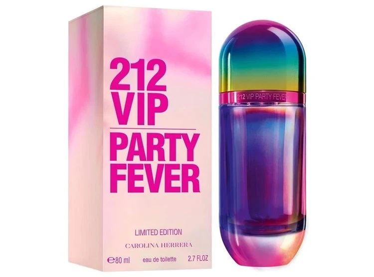 Carolina Herrera 212 VIP PARTY FEVER LIMITED EDITION (Women) manufacturer bottle, linked from the supplied product catalogue.