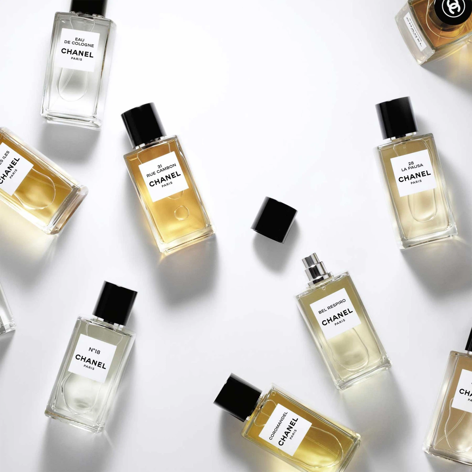 Chanel 31 Rue Cambon manufacturer bottle, linked from the supplied product catalogue.