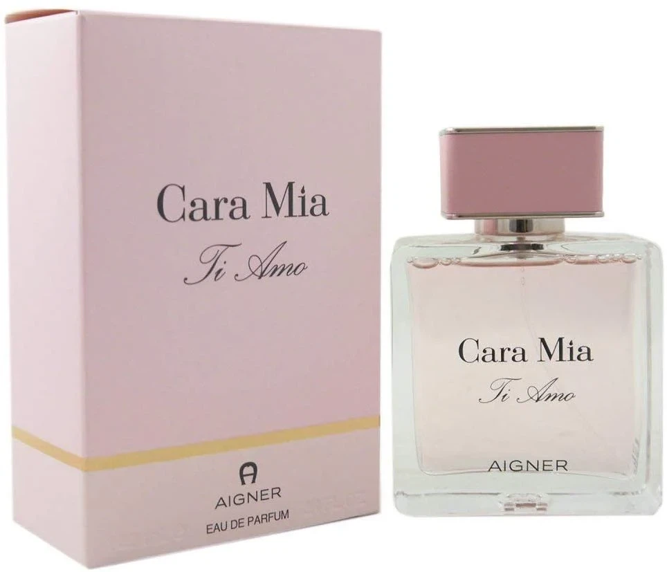 Etienne Aigner Cara Mia Ti Amo manufacturer bottle, linked from the supplied product catalogue.