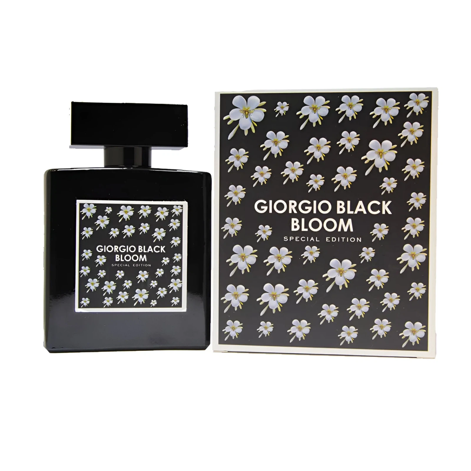 Giorgio Black Bloom Special Edition manufacturer bottle, linked from the supplied product catalogue.