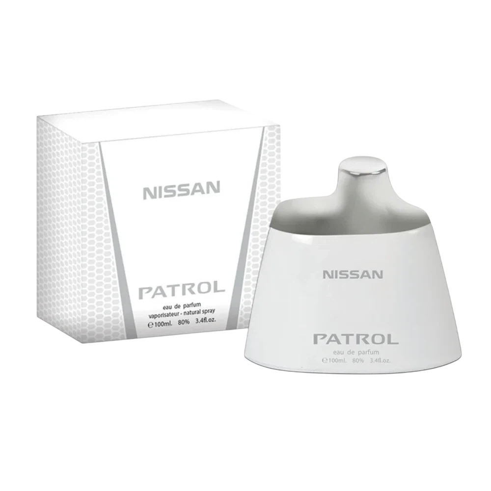 Nissan Patrol manufacturer bottle, linked from the supplied product catalogue.