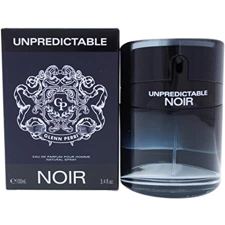 Glenn Perri Unpredictable Noir manufacturer bottle, linked from the supplied product catalogue.