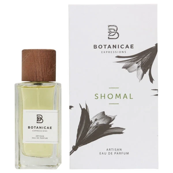 Botanicae SHOMAL manufacturer bottle, linked from the supplied product catalogue.