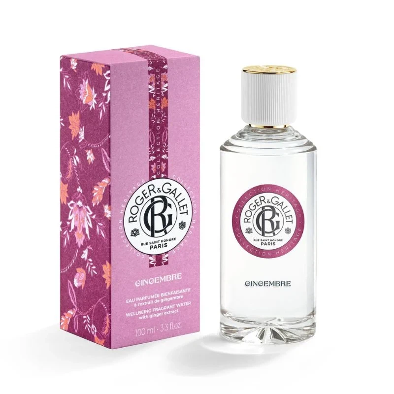 Roger & Gallet Gingembre Eau Parfumee manufacturer bottle, linked from the supplied product catalogue.