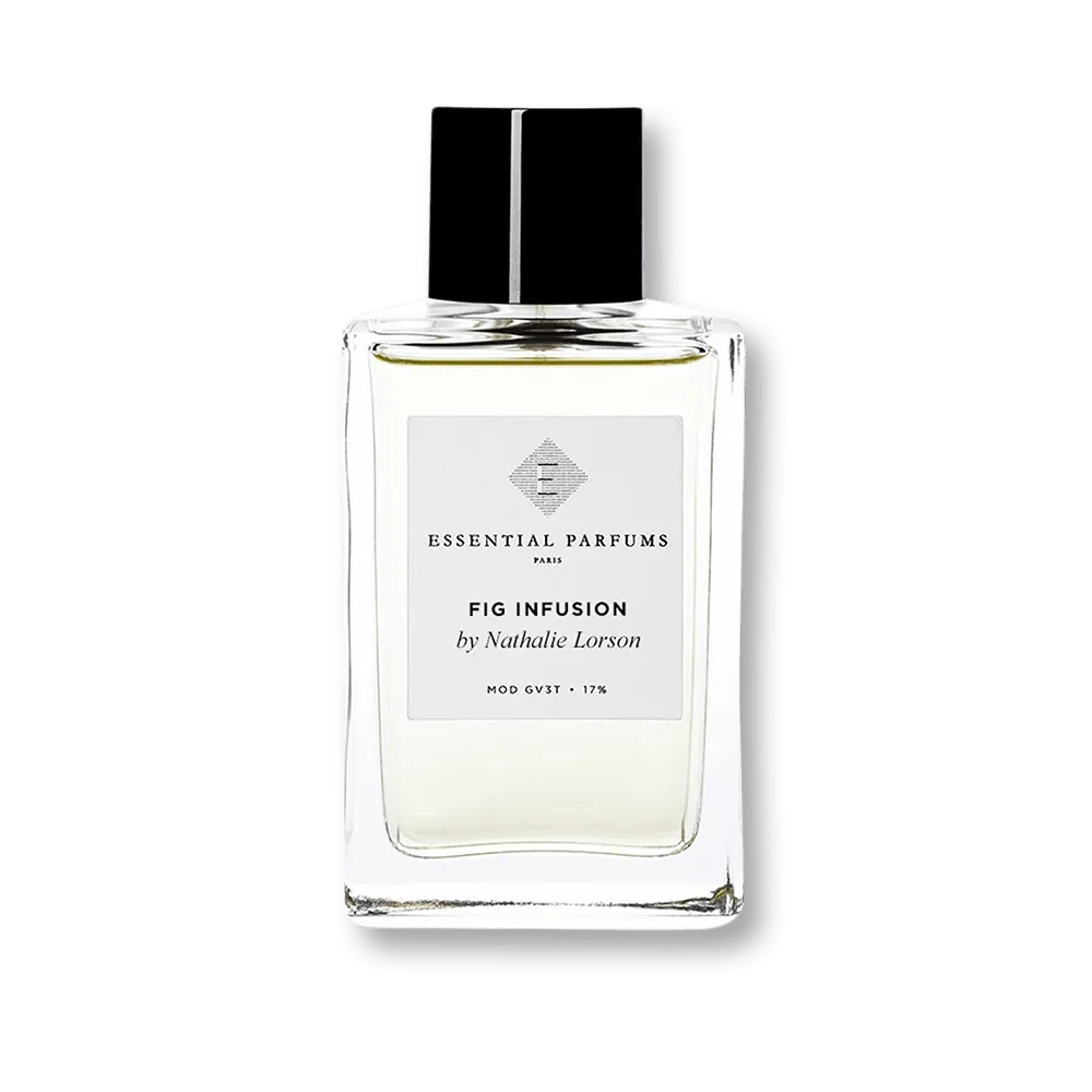 Essential Parfums Fig Infusion manufacturer bottle, linked from the supplied product catalogue.