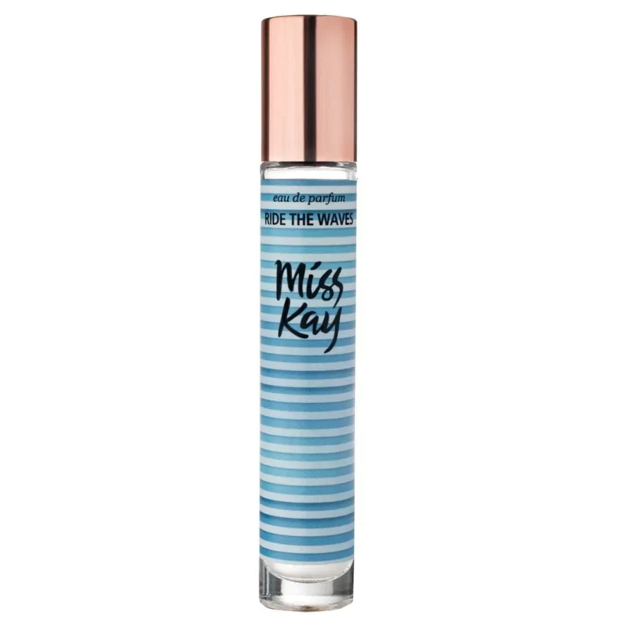 Miss Kay Ride The Waves manufacturer bottle, linked from the supplied product catalogue.