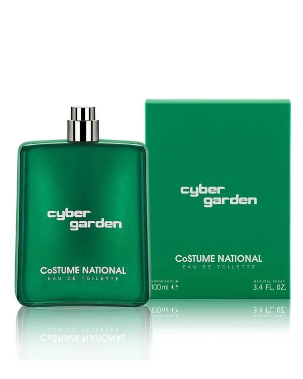 Costume National CYBER GARDEN manufacturer bottle, linked from the supplied product catalogue.