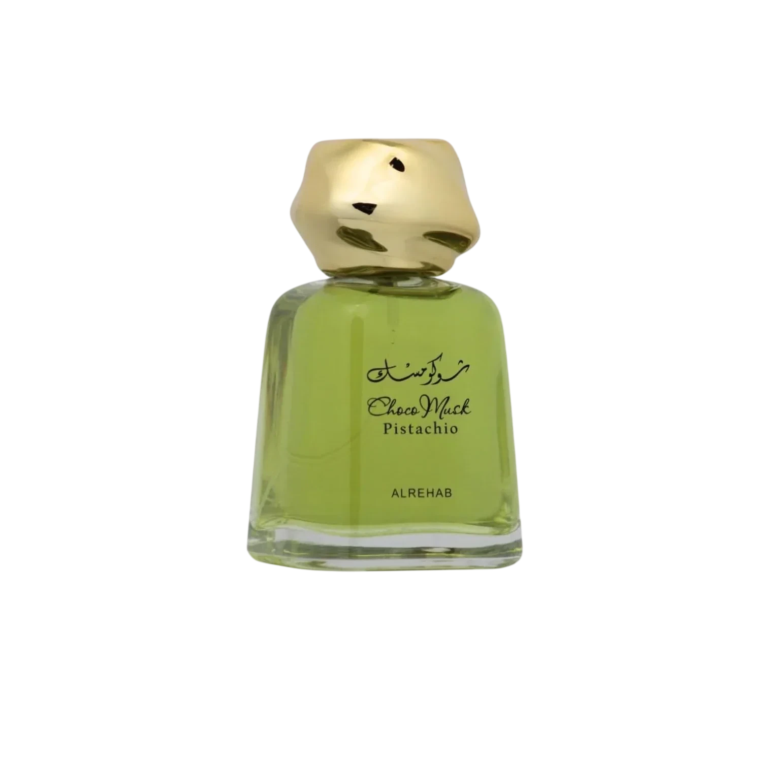Al Rehab Choco Musk Pistachio manufacturer bottle, linked from the supplied product catalogue.