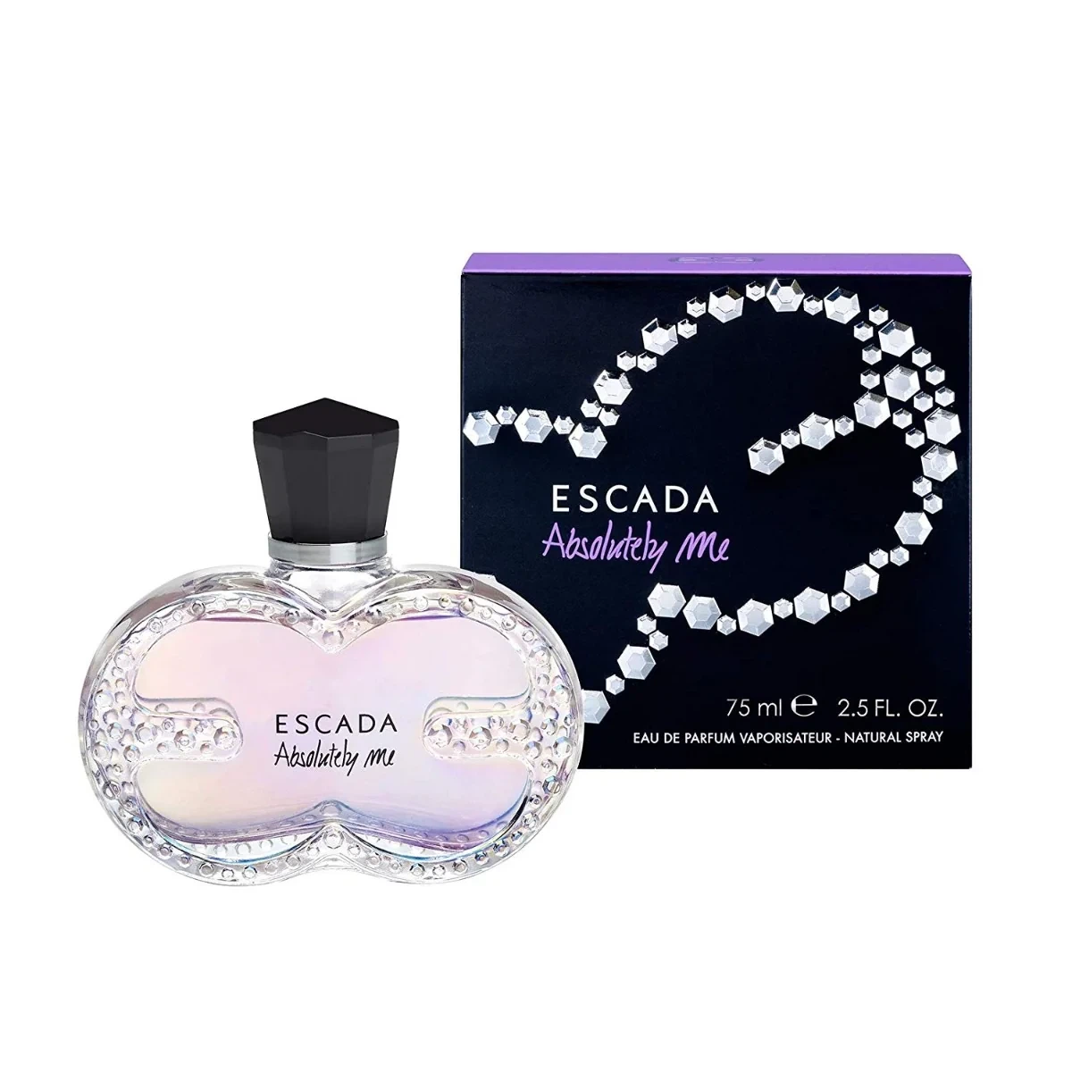 Escada Absolutely Me manufacturer bottle, linked from the supplied product catalogue.
