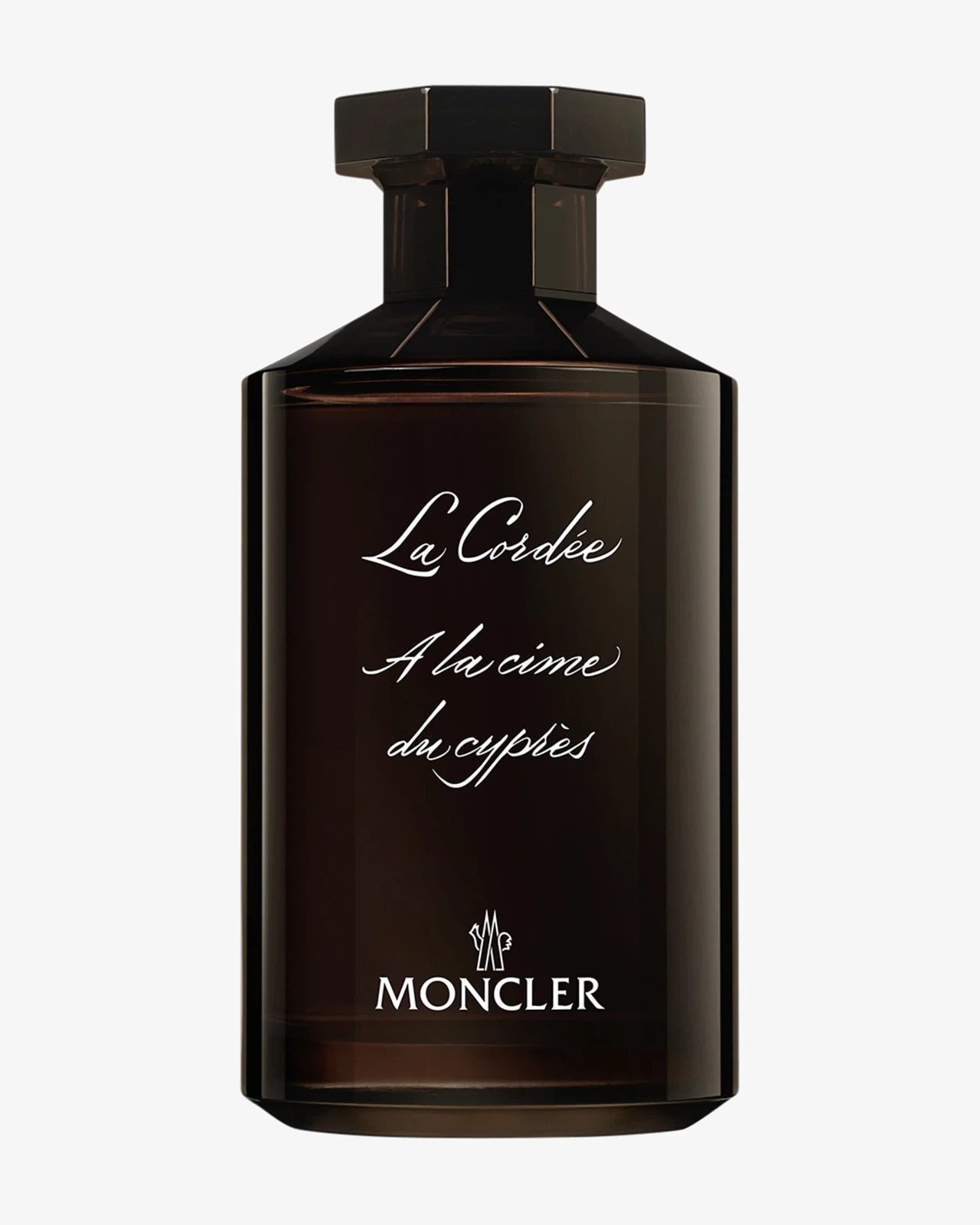 Moncler La Cordée manufacturer bottle, linked from the supplied product catalogue.